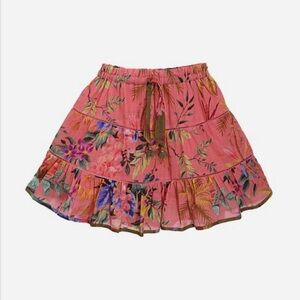 Zimmermann Kids Tropicana Flounce Skirt Size 4 (4T)